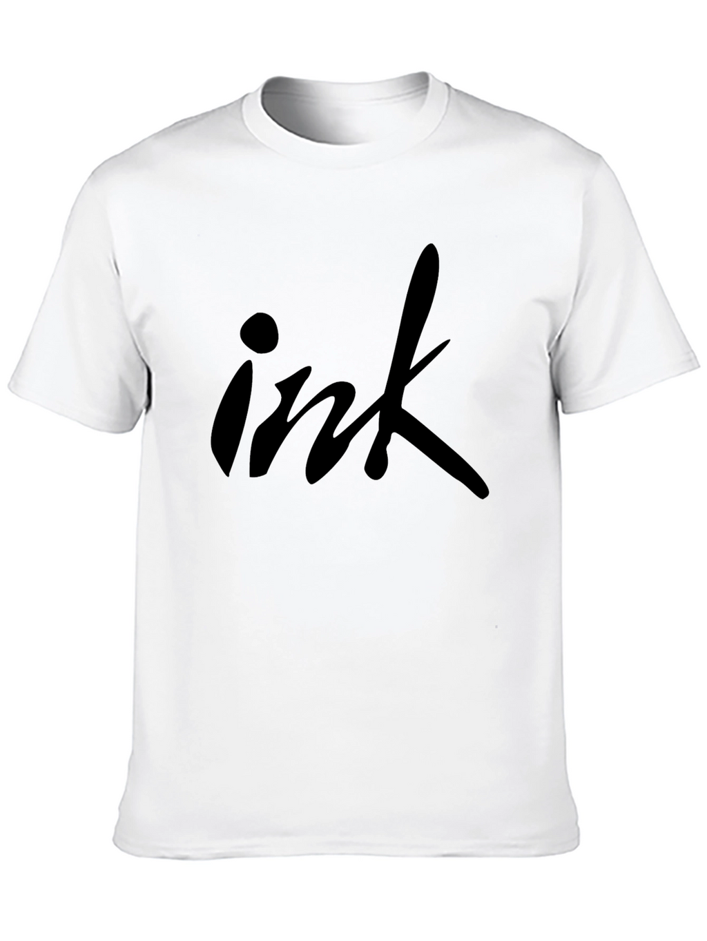 Ink Graphic Black T-Shirt - Trendy Mens Tee