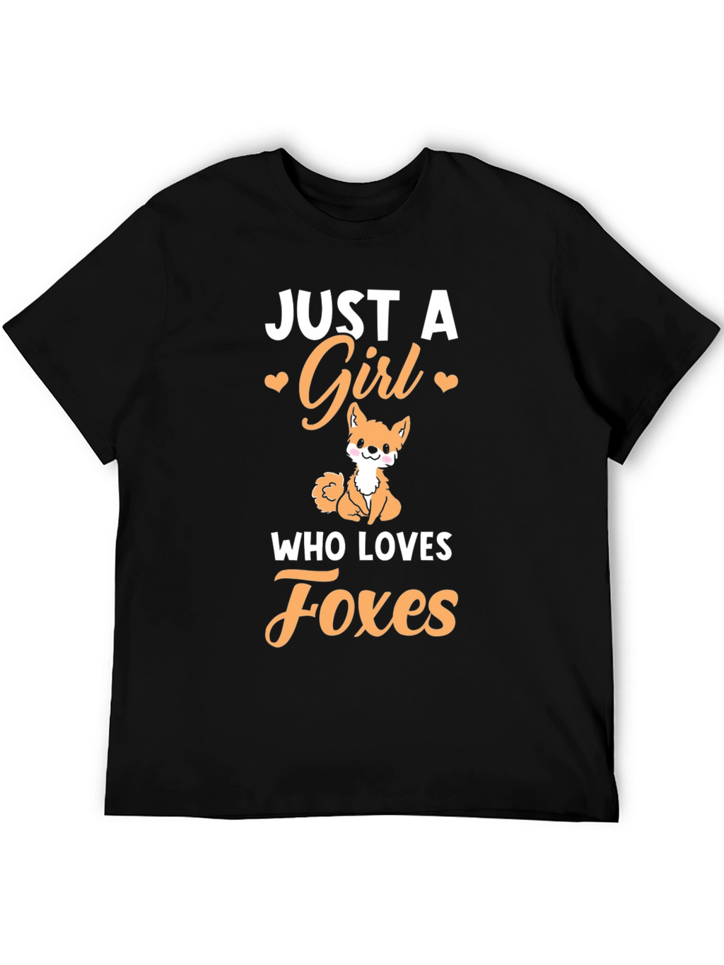 Just a Girl Who Loves Foxes T-Shirt