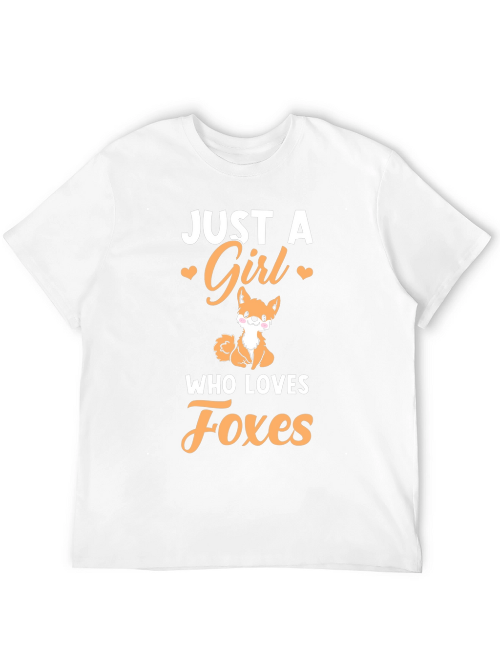 Just a Girl Who Loves Foxes T-Shirt