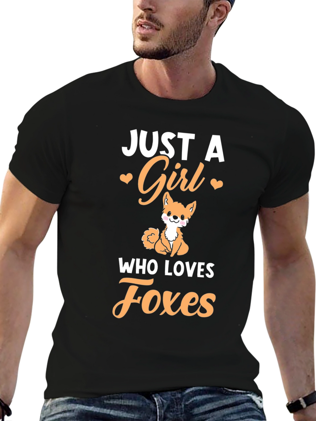 Just a Girl Who Loves Foxes T-Shirt