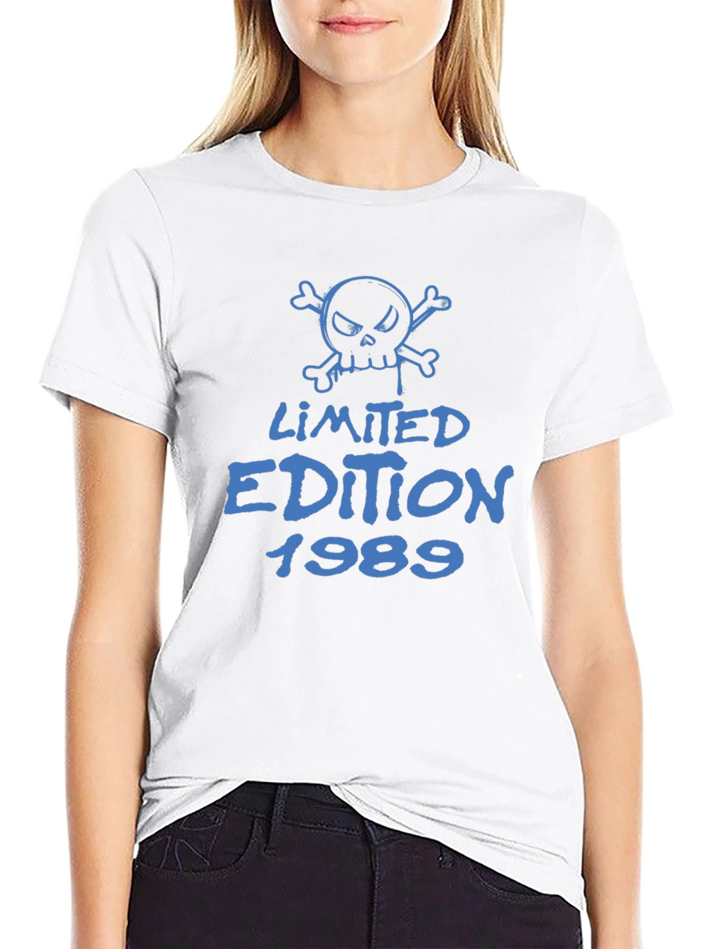 Limited Edition 1989 Skull Graphic T-Shirt