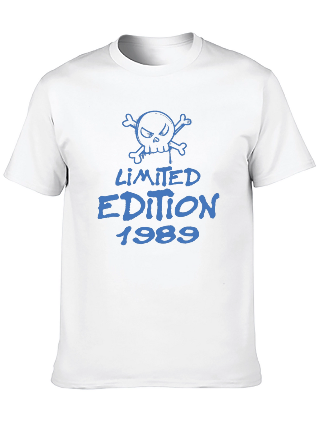 Limited Edition 1989 Skull Graphic T-Shirt
