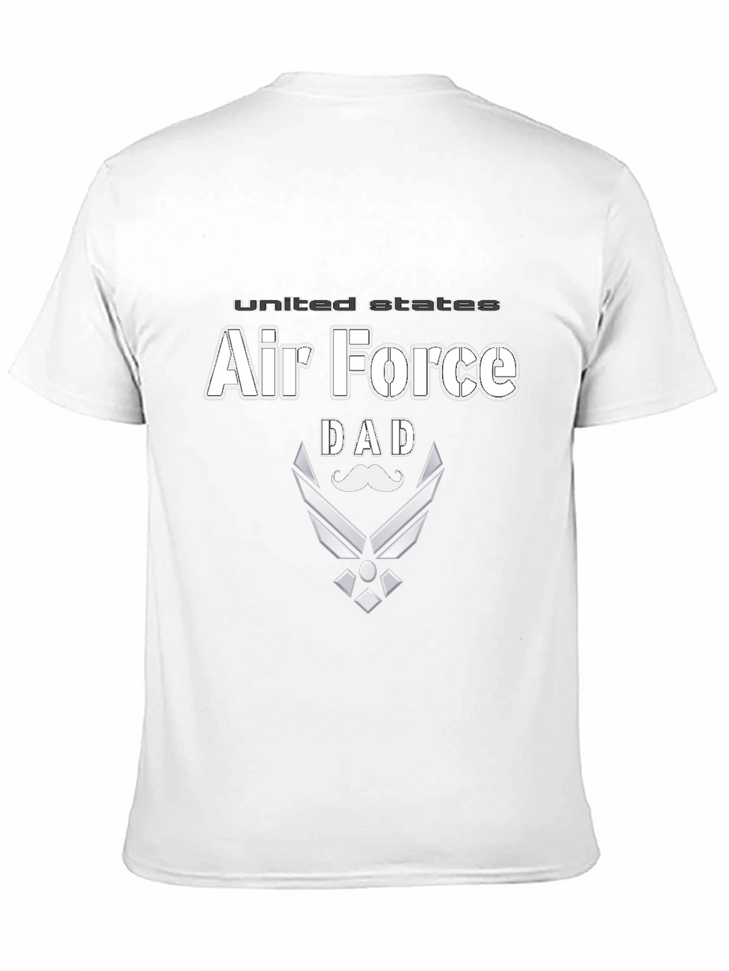 Air Force Dad T-Shirt - Black