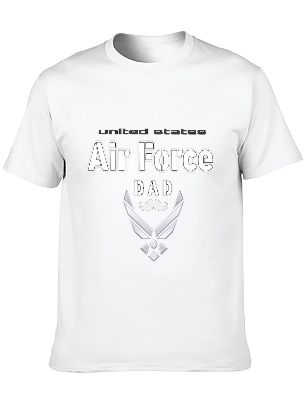 Air Force Dad T-Shirt - Black