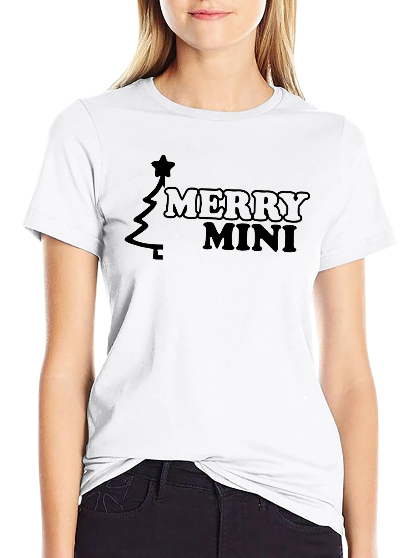 Merry Mini Christmas T-Shirt - Holiday Tee