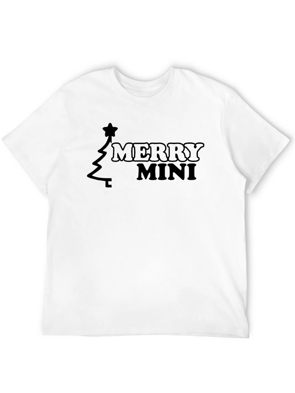 Merry Mini Christmas T-Shirt - Holiday Tee