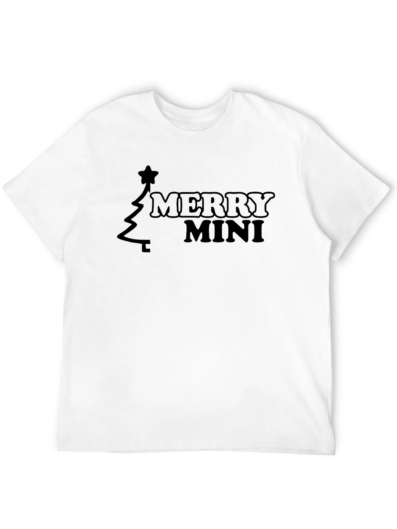 Merry Mini Christmas T-Shirt - Holiday Tee