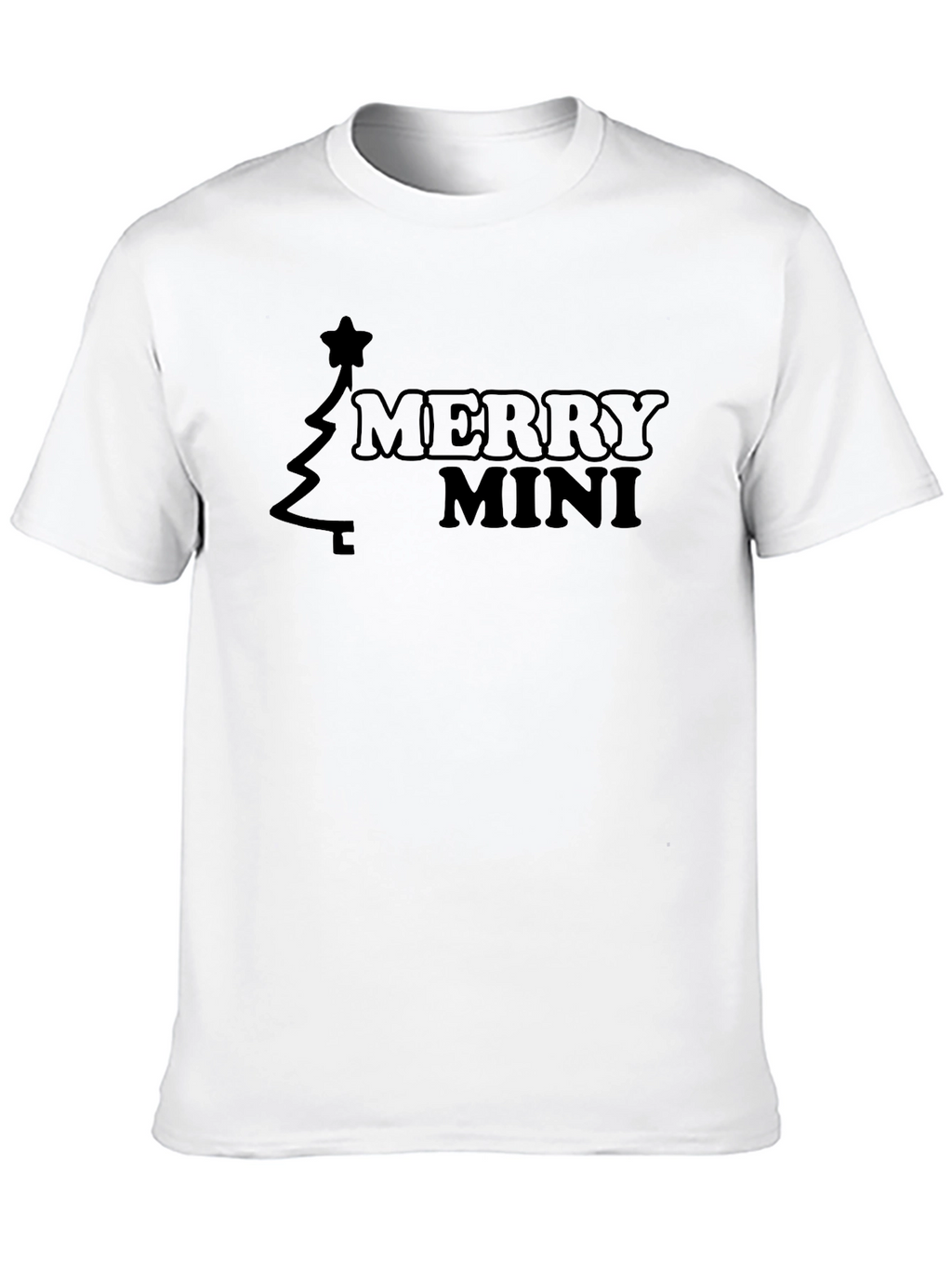 Merry Mini Christmas T-Shirt - Holiday Tee