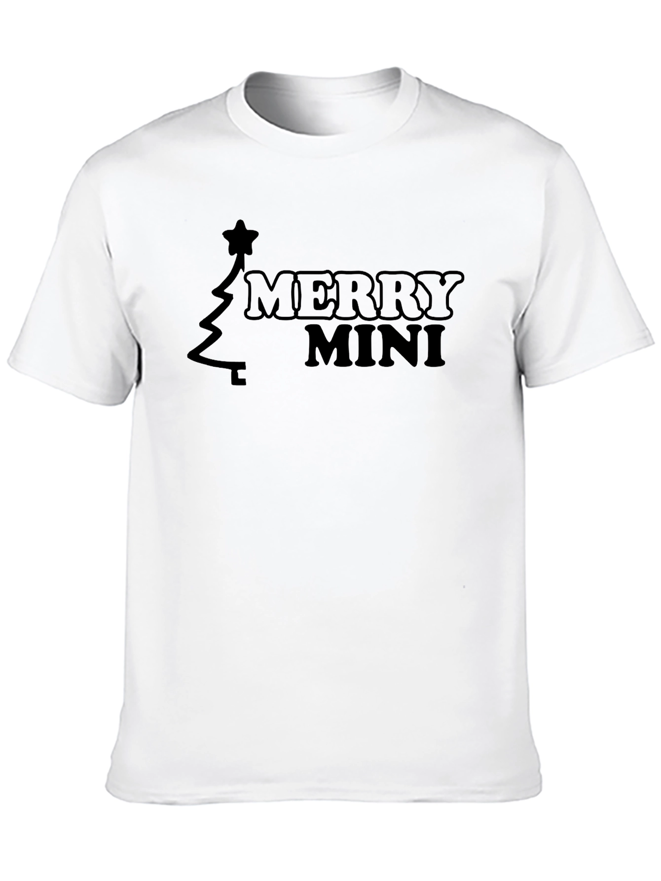Merry Mini Christmas T-Shirt - Holiday Tee