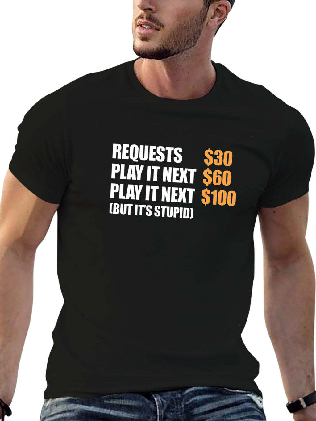 Requests Play It Next T-Shirt