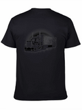 Trucker Tee - Semi Truck Graphic T-Shirt