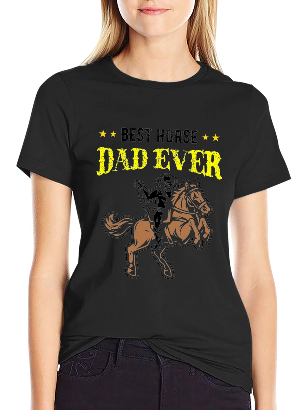 Best Horse Dad Ever T-Shirt - Equestrian Gift