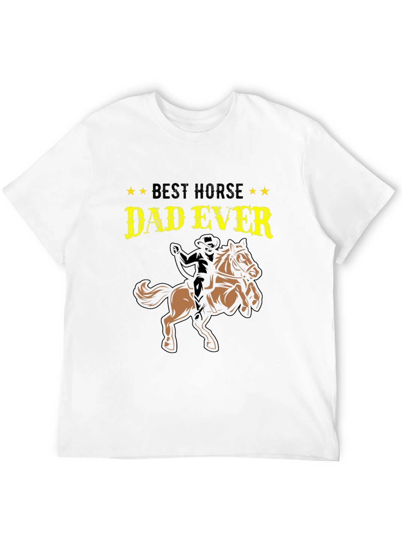 Best Horse Dad Ever T-Shirt - Equestrian Gift