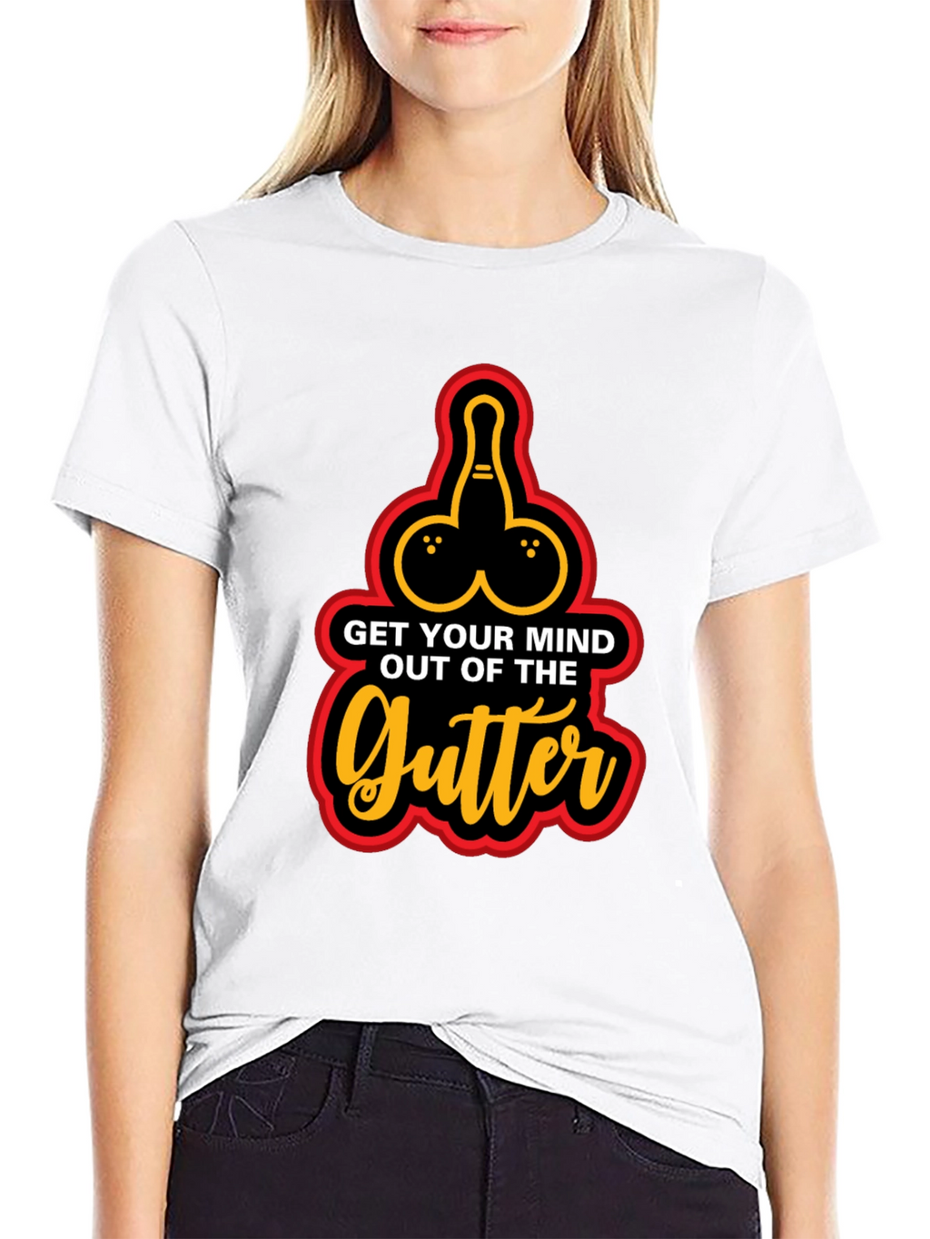Get Your Mind Out of the Gutter Graphic Tee