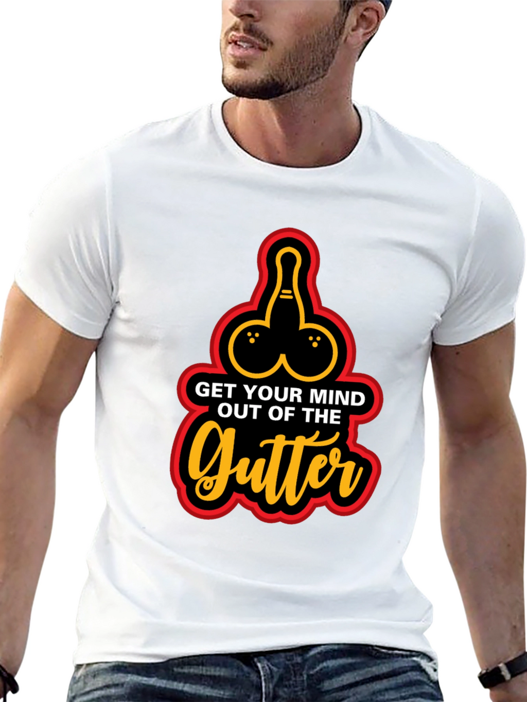 Get Your Mind Out of the Gutter Graphic Tee