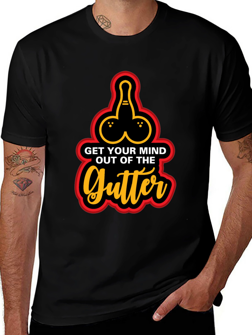 Get Your Mind Out of the Gutter Graphic Tee