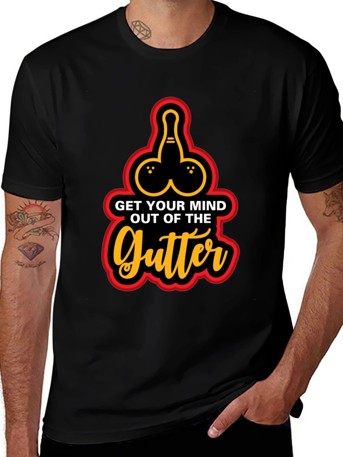 Get Your Mind Out of the Gutter Graphic Tee