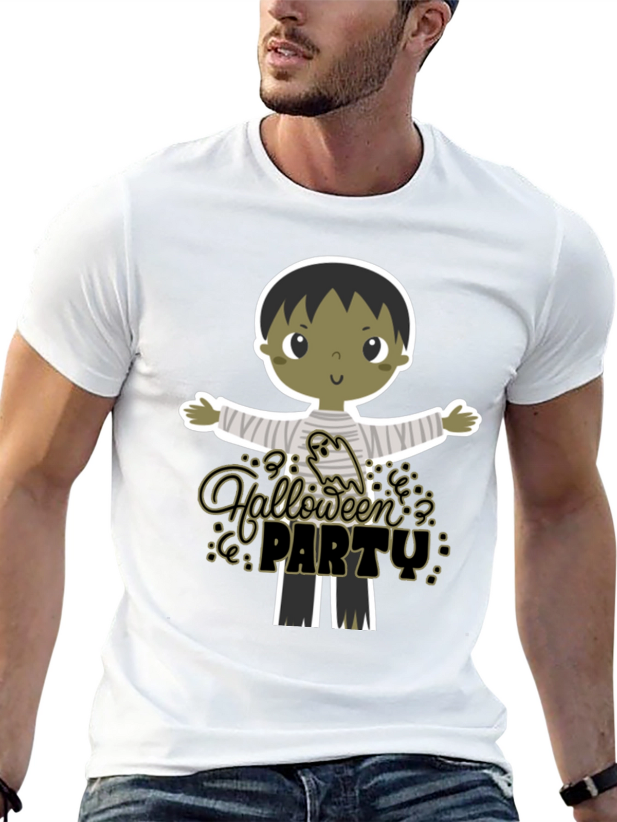 Halloween Party Graphic Tee