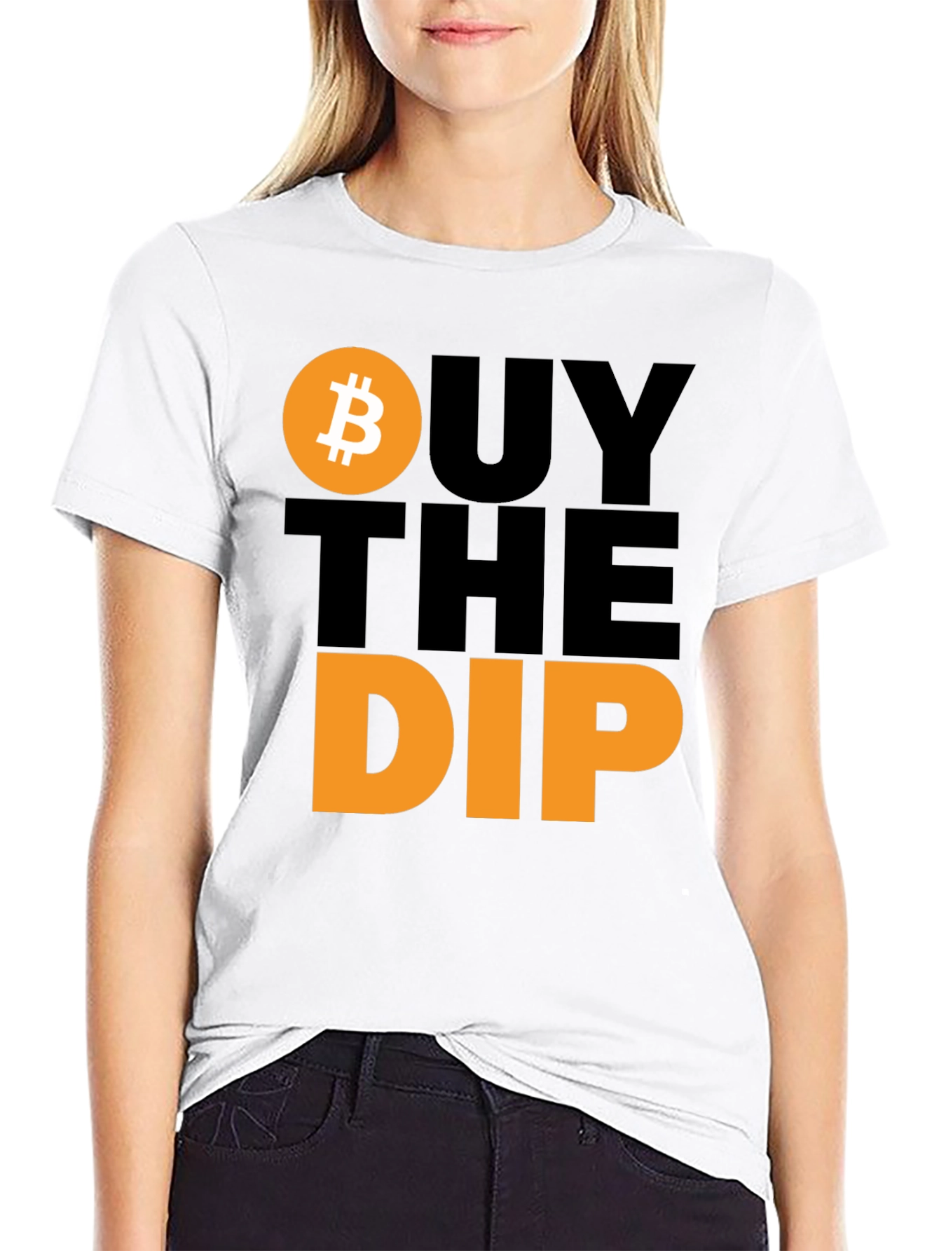 Buy the Dip Bitcoin T-Shirt - Crypto HODL