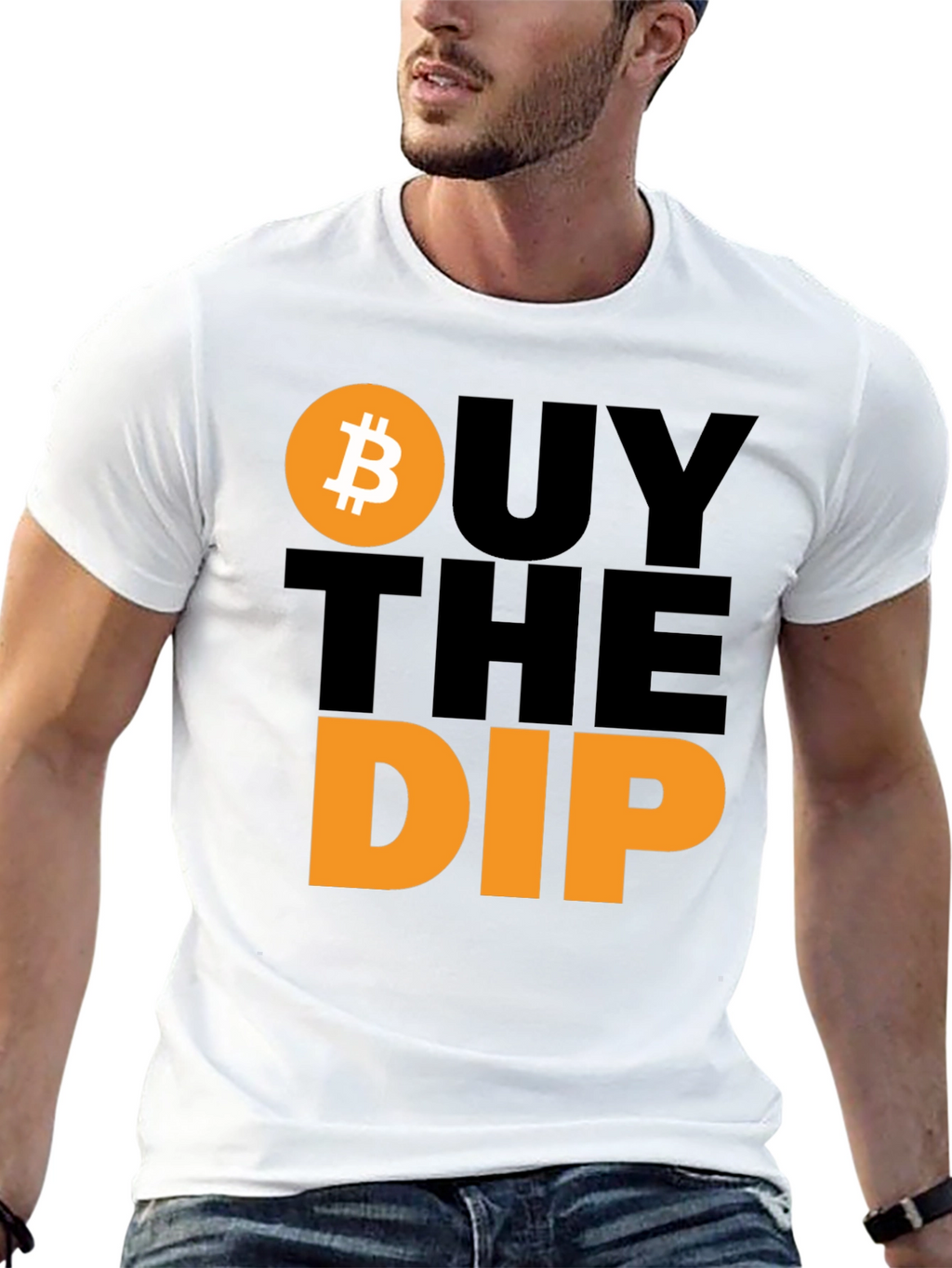 Buy the Dip Bitcoin T-Shirt - Crypto HODL
