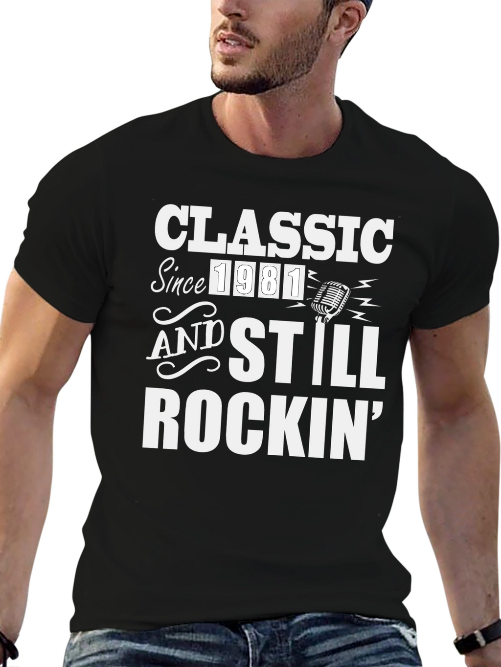 Classic Since 1981 Rockin Tee