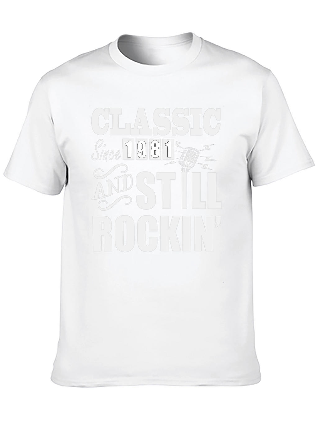 Classic Since 1981 Rockin Tee
