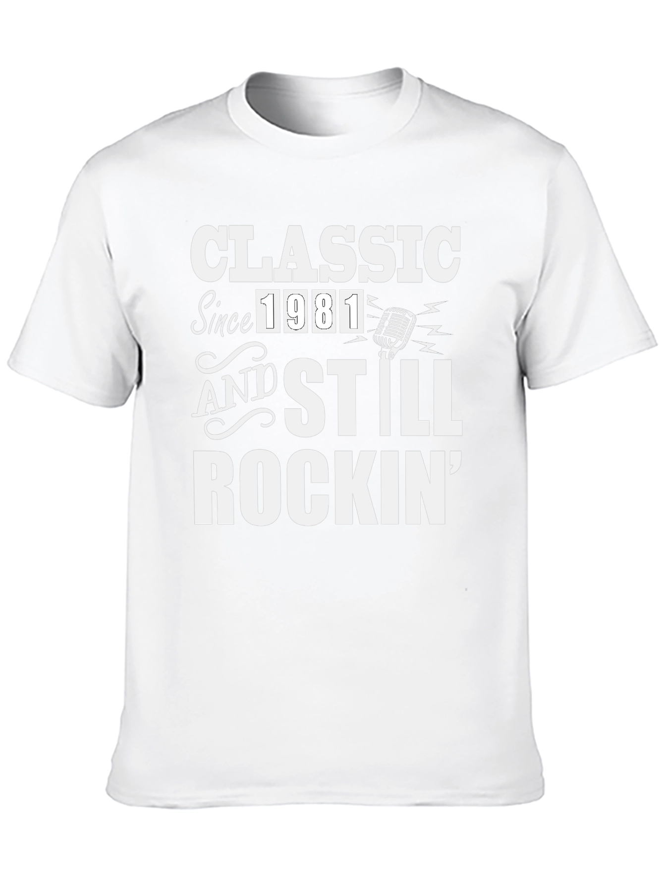 Classic Since 1981 Rockin Tee