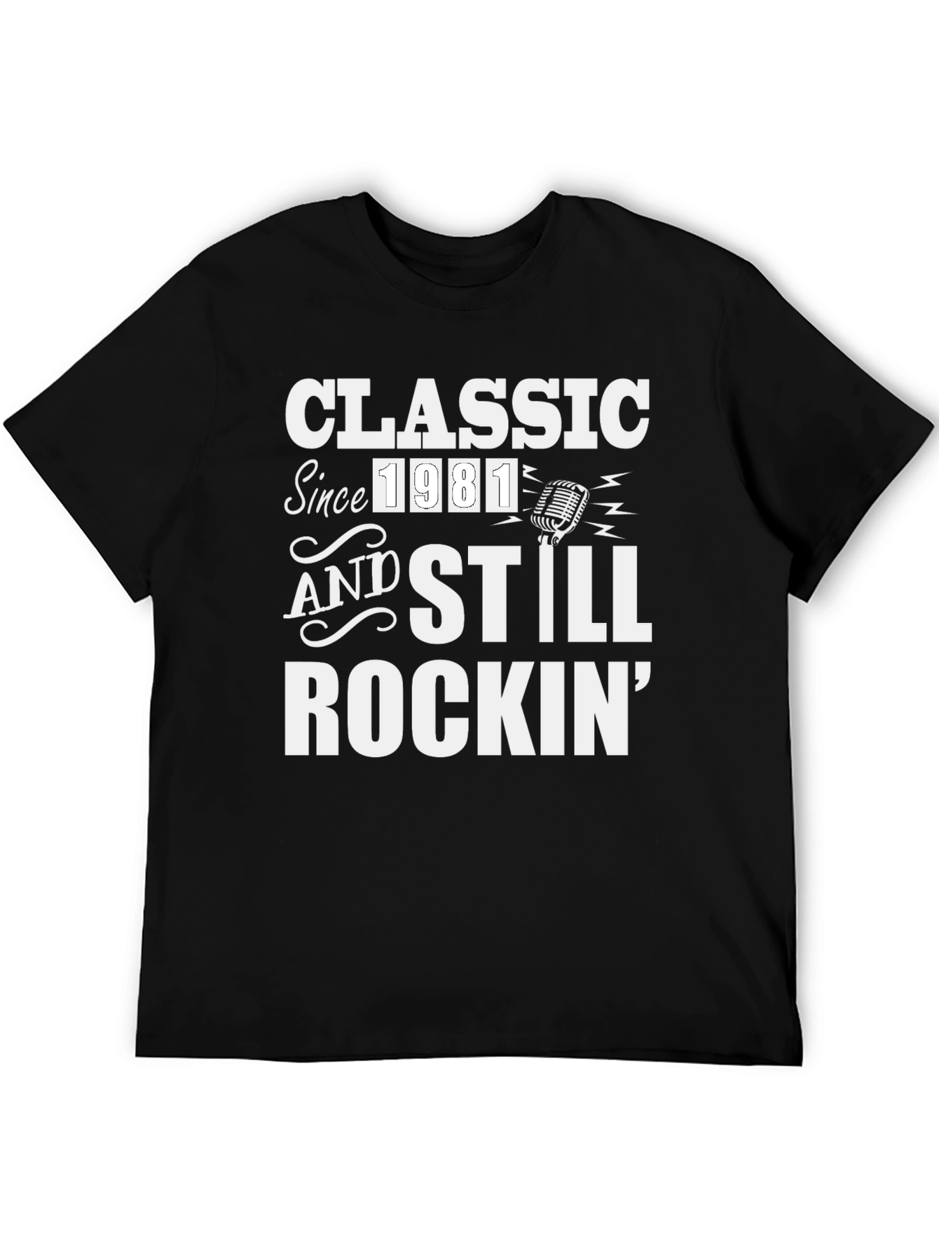 Classic Since 1981 Rockin Tee