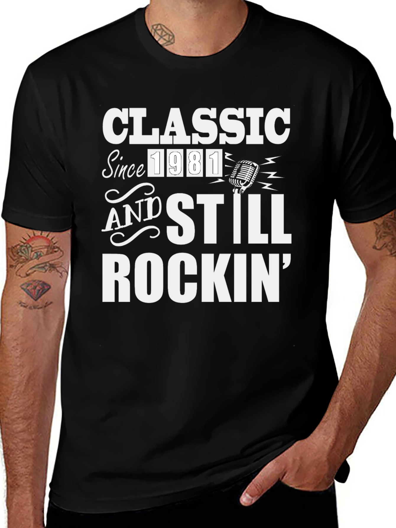 Classic Since 1981 Rockin Tee