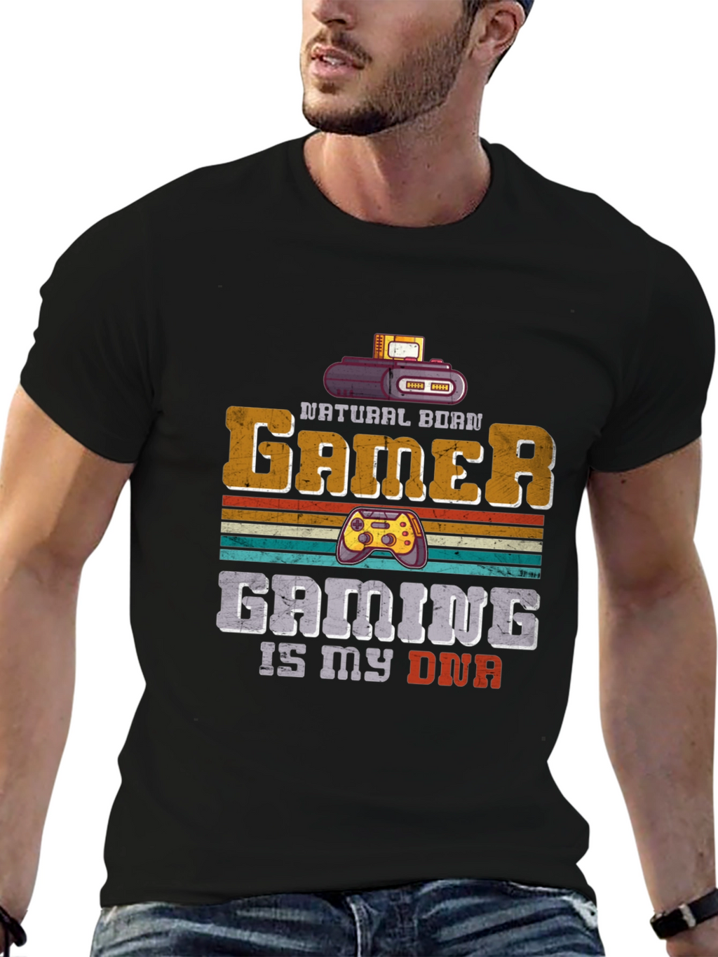 Natural Born Gamer T-Shirt