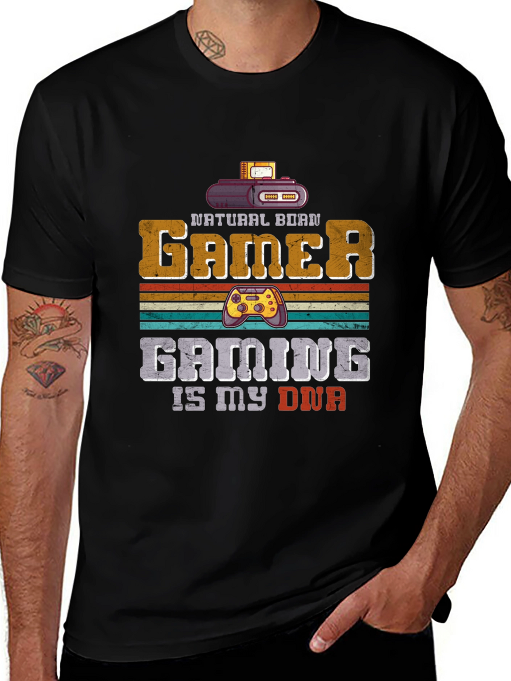 Natural Born Gamer T-Shirt