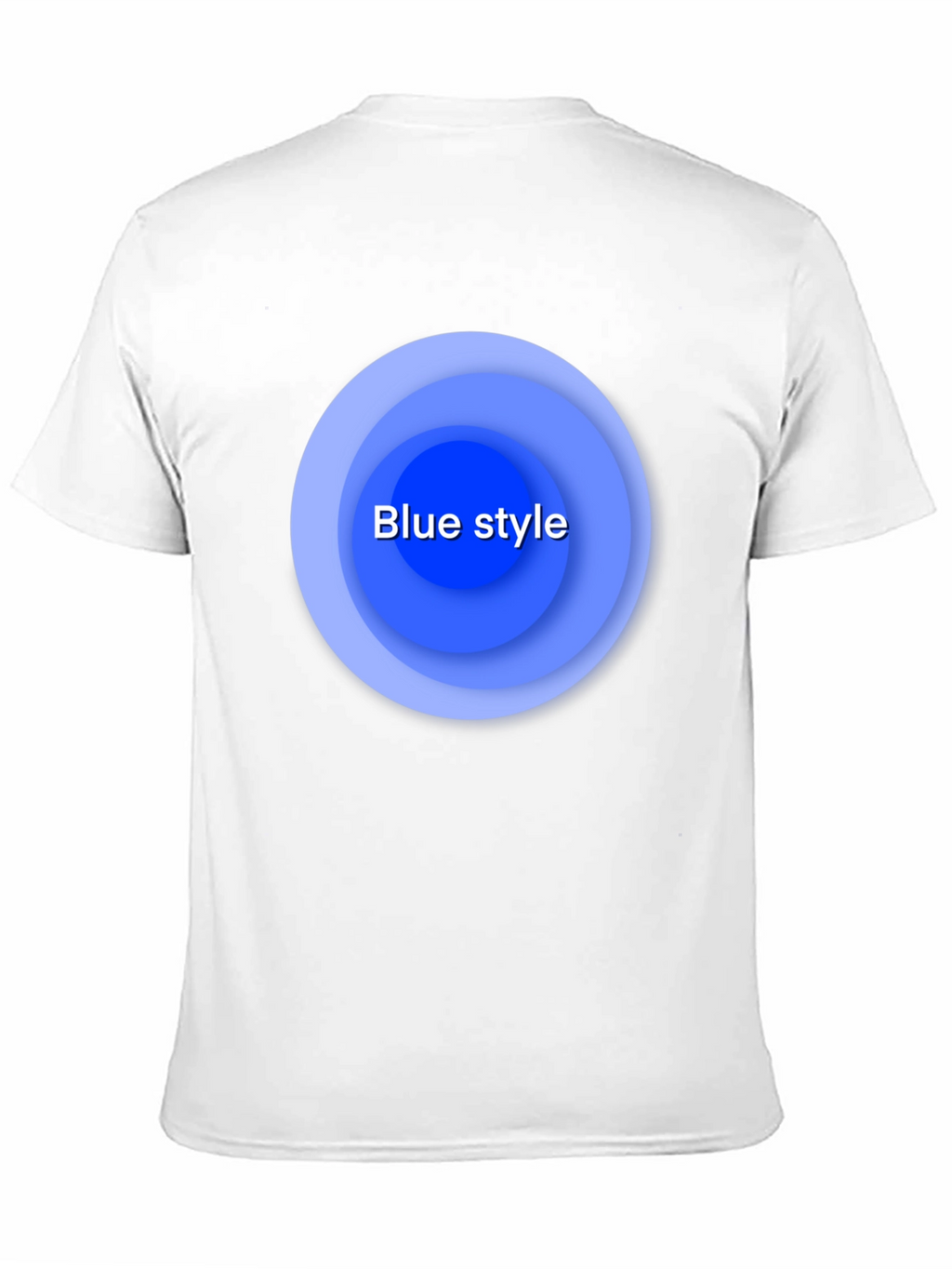 Blue Style Graphic T-Shirt