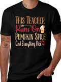 Teacher Pumpkin Spice T-Shirt Fall Season
