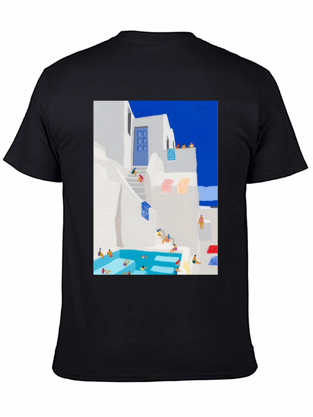 Greek Island Poolside T-Shirt