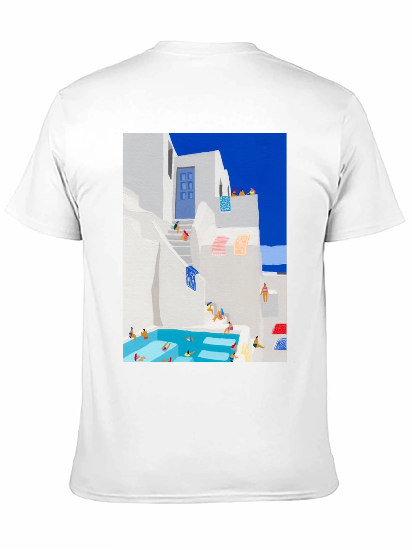 Greek Island Poolside T-Shirt