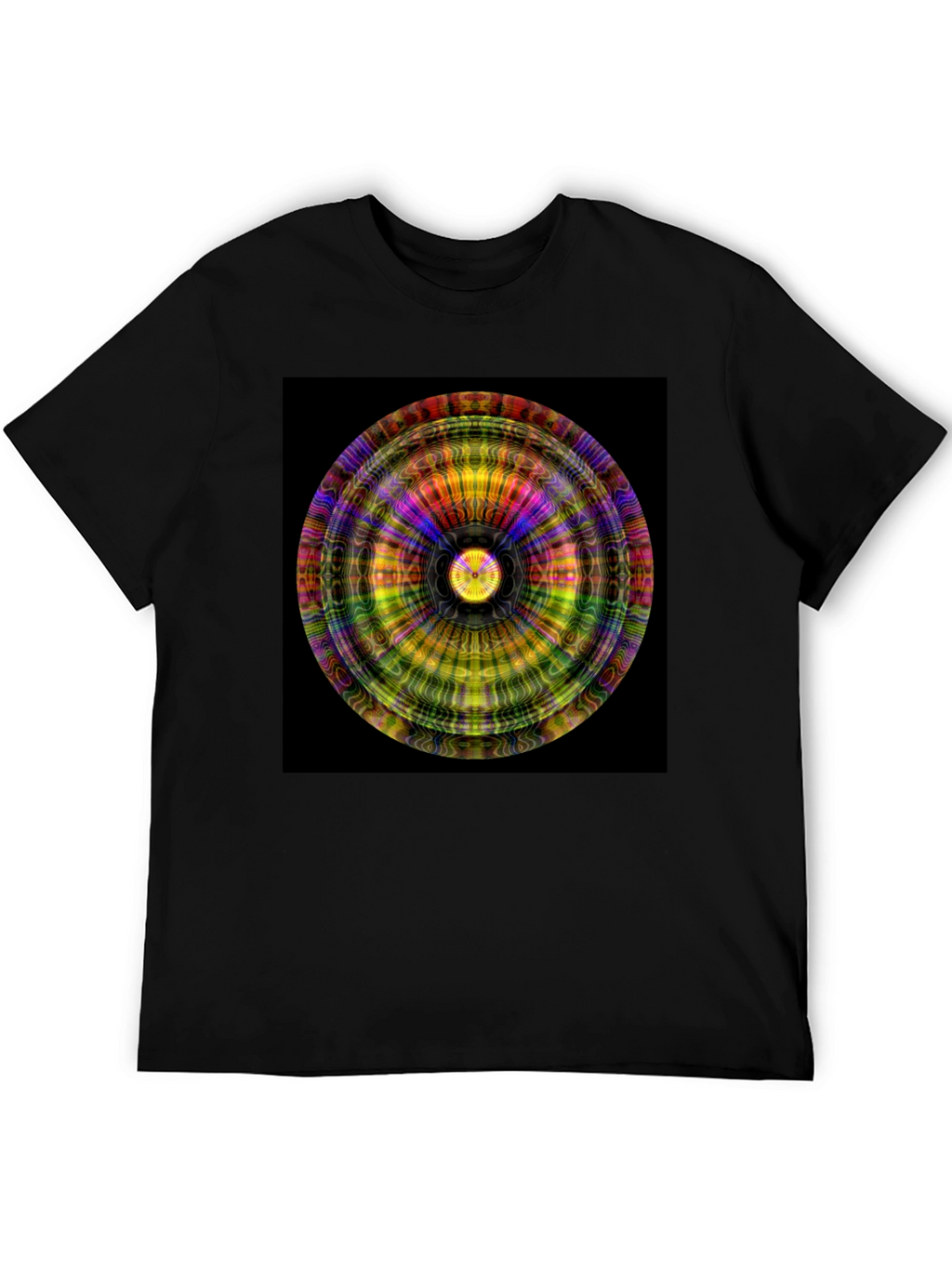 Psychedelic Mandala Graphic Tee