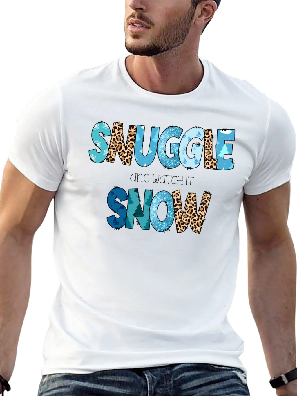 Snuggle and Watch It Snow T-Shirt