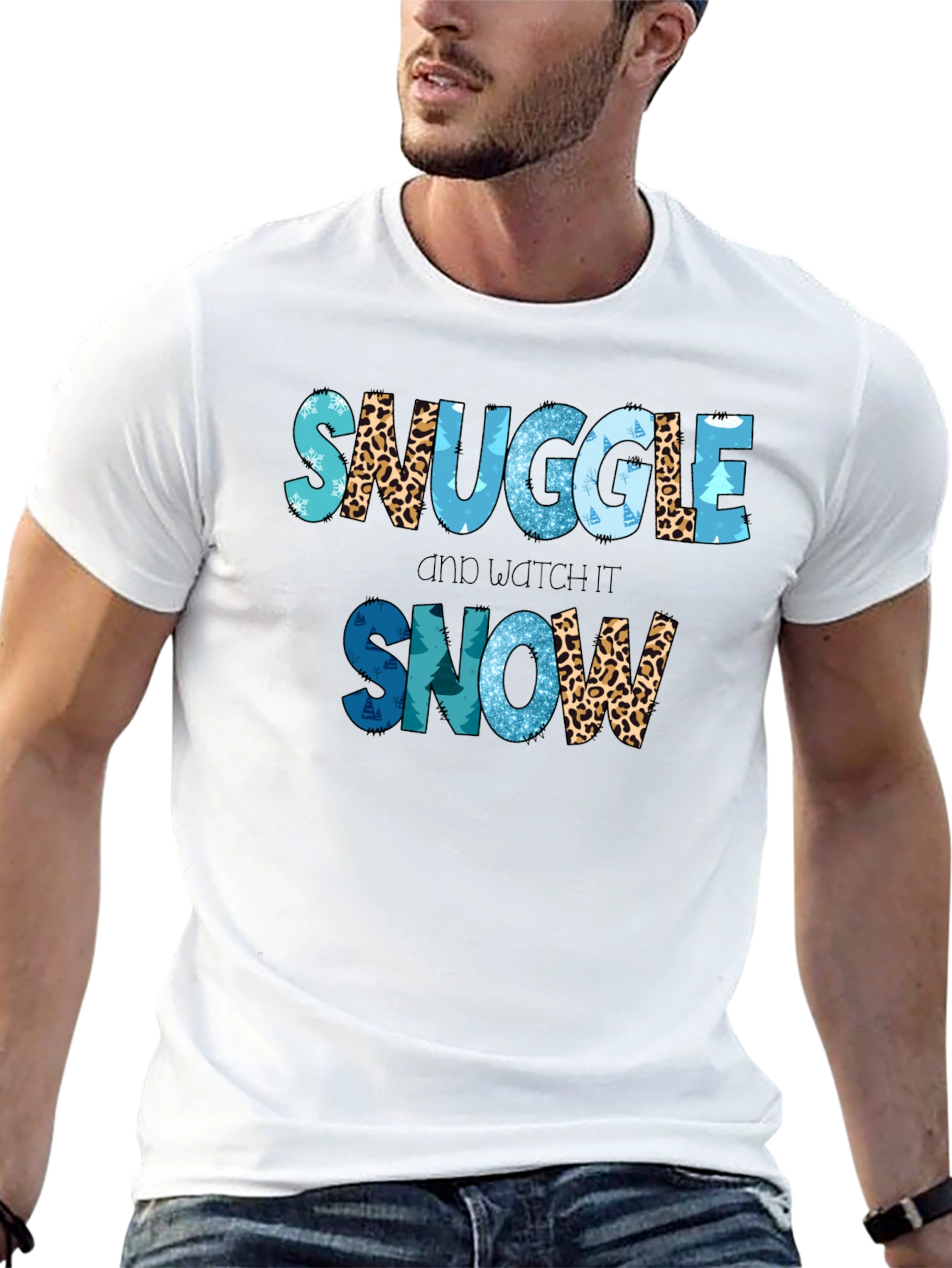 Snuggle and Watch It Snow T-Shirt