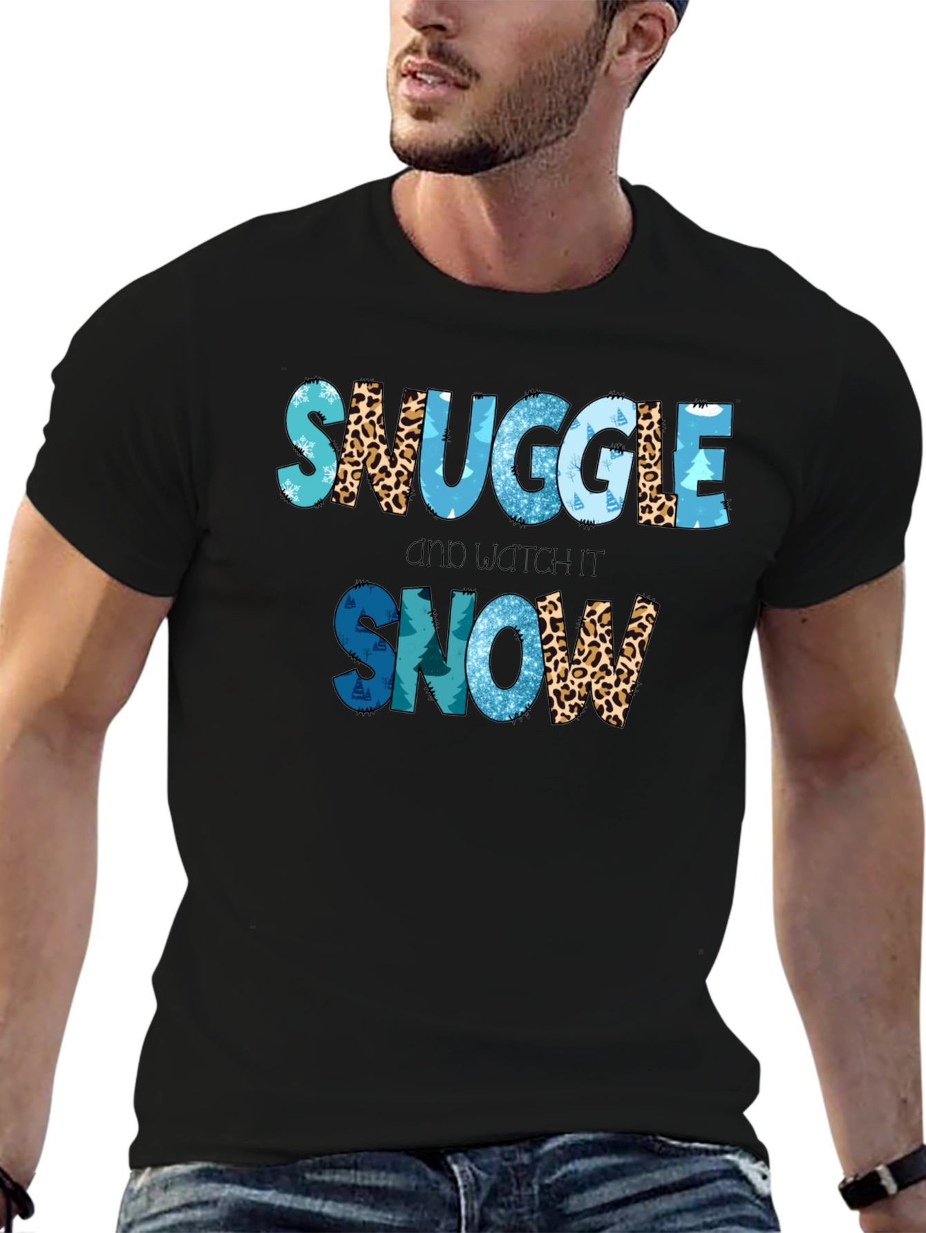 Snuggle and Watch It Snow T-Shirt