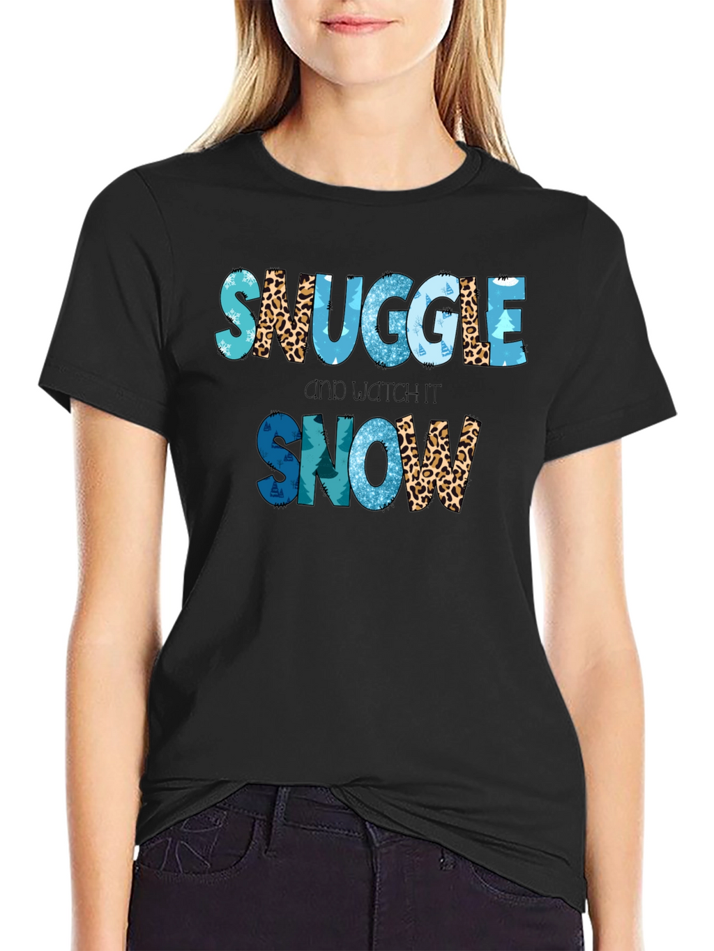 Snuggle and Watch It Snow T-Shirt