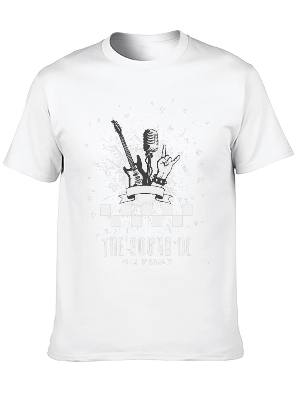 The Sound of Silence Graphic Print T-Shirt