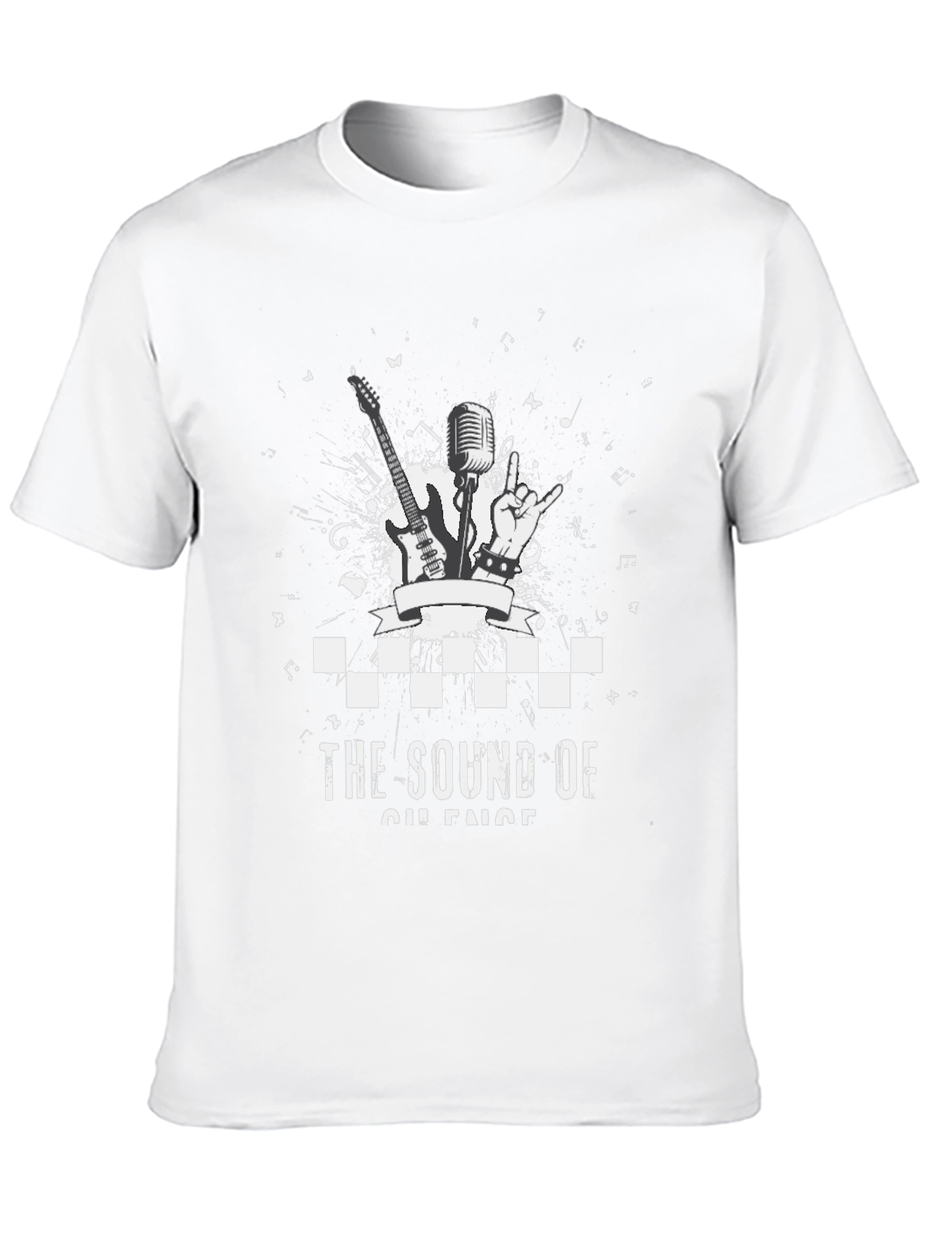 The Sound of Silence Graphic Print T-Shirt
