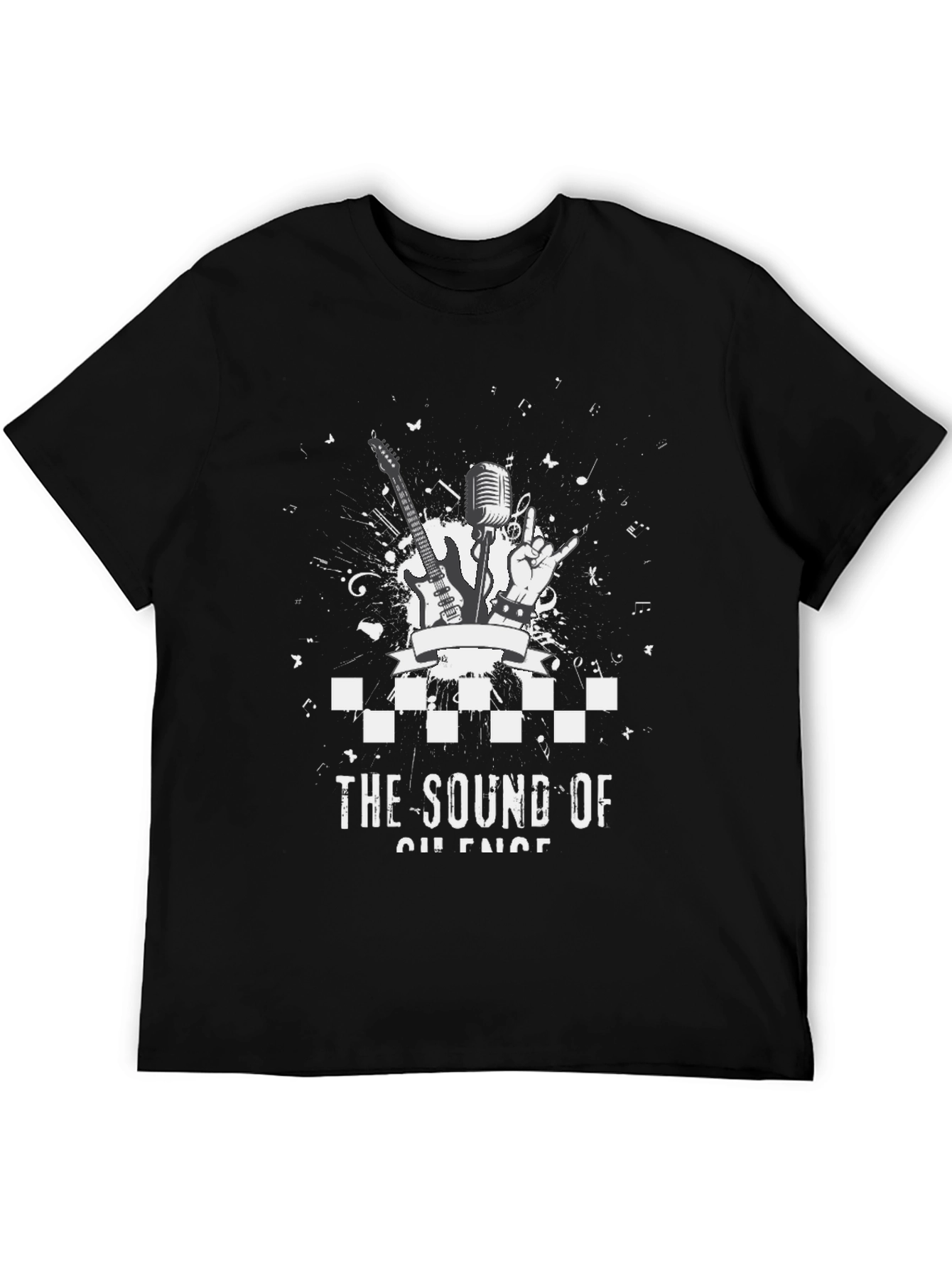 The Sound of Silence Graphic Print T-Shirt