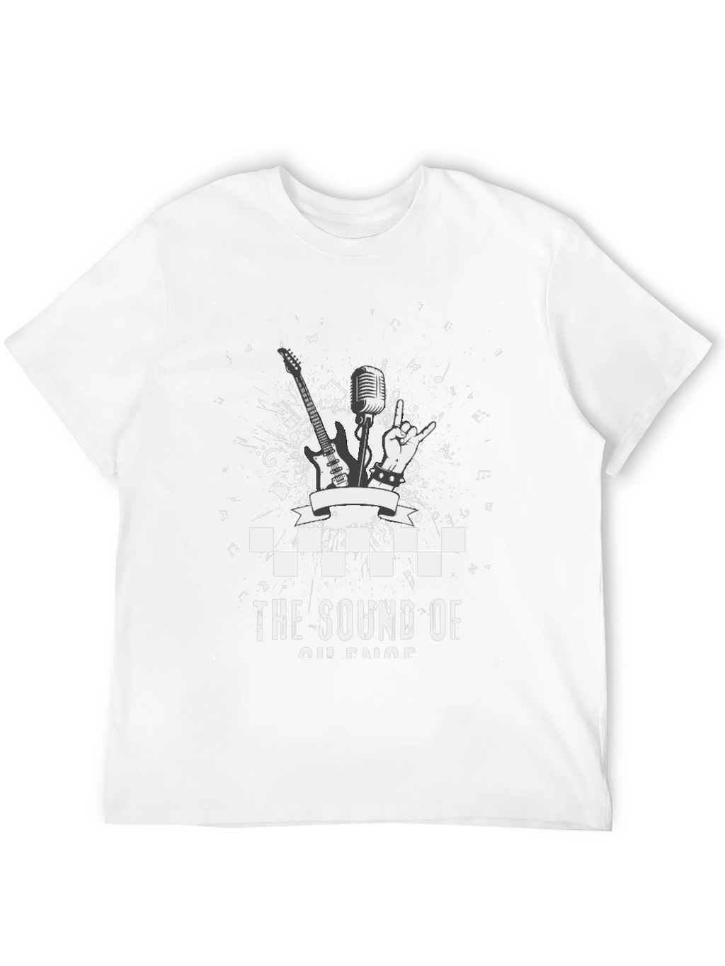 The Sound of Silence Graphic Print T-Shirt