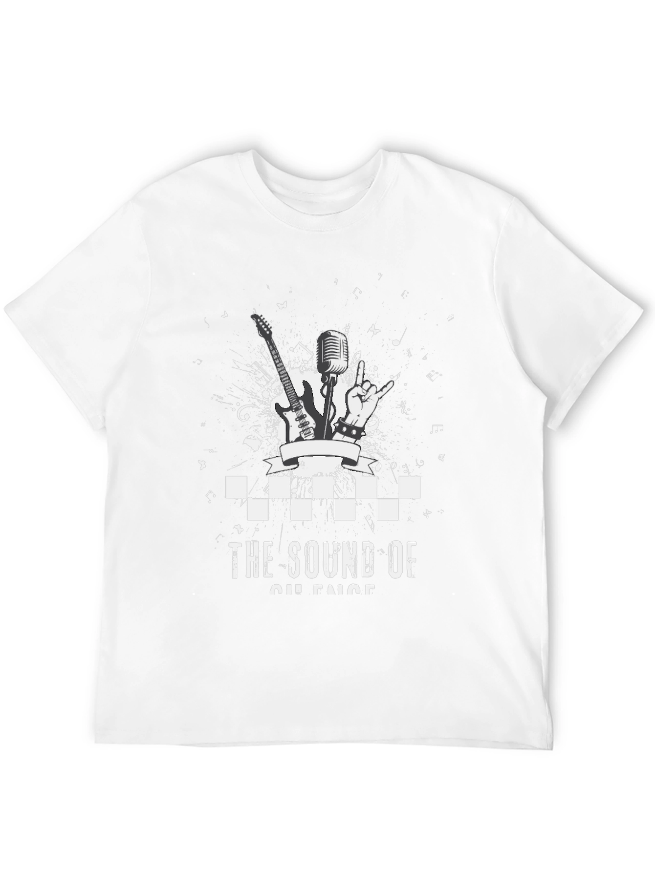 The Sound of Silence Graphic Print T-Shirt