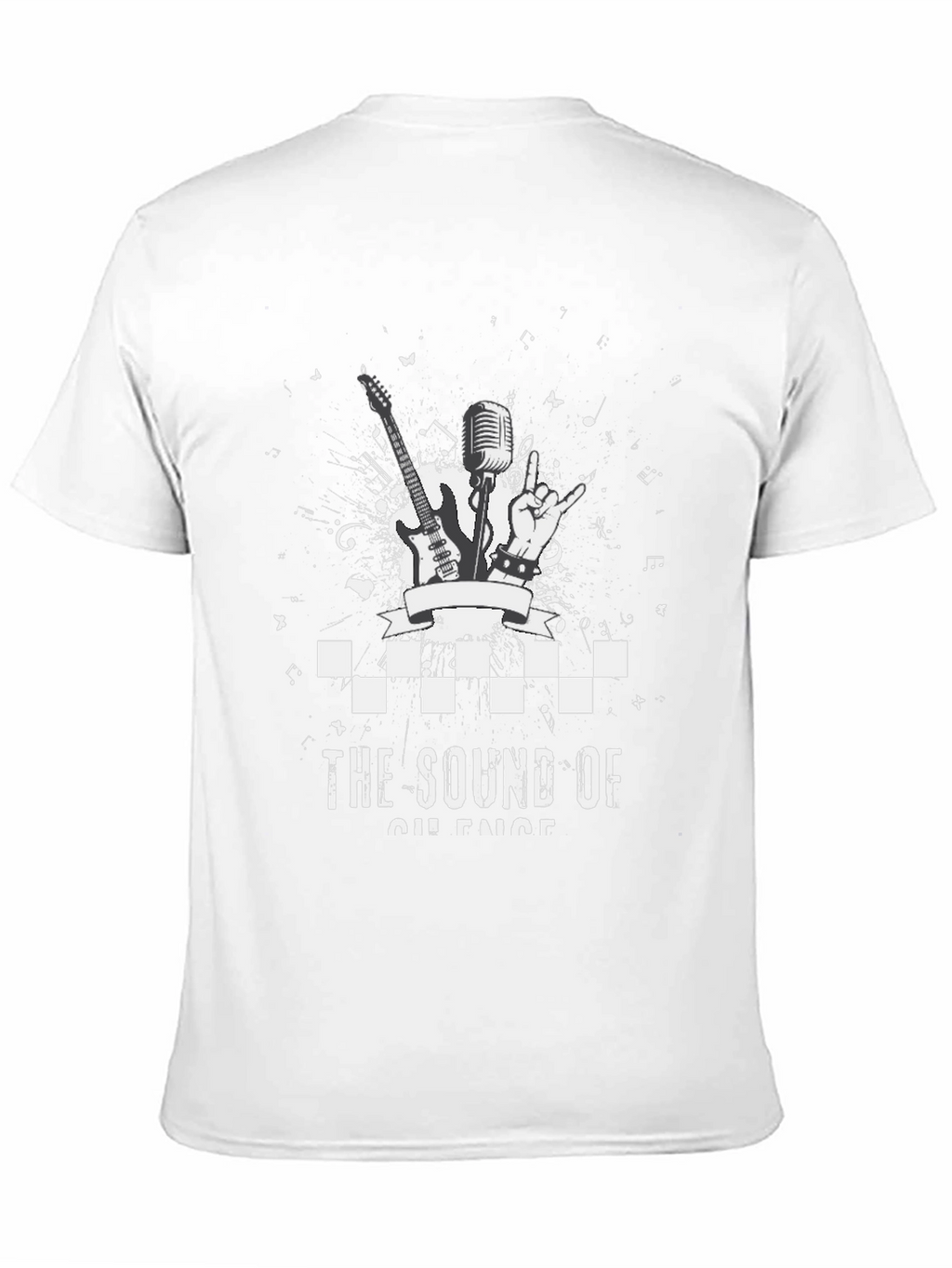 The Sound of Silence Graphic Print T-Shirt