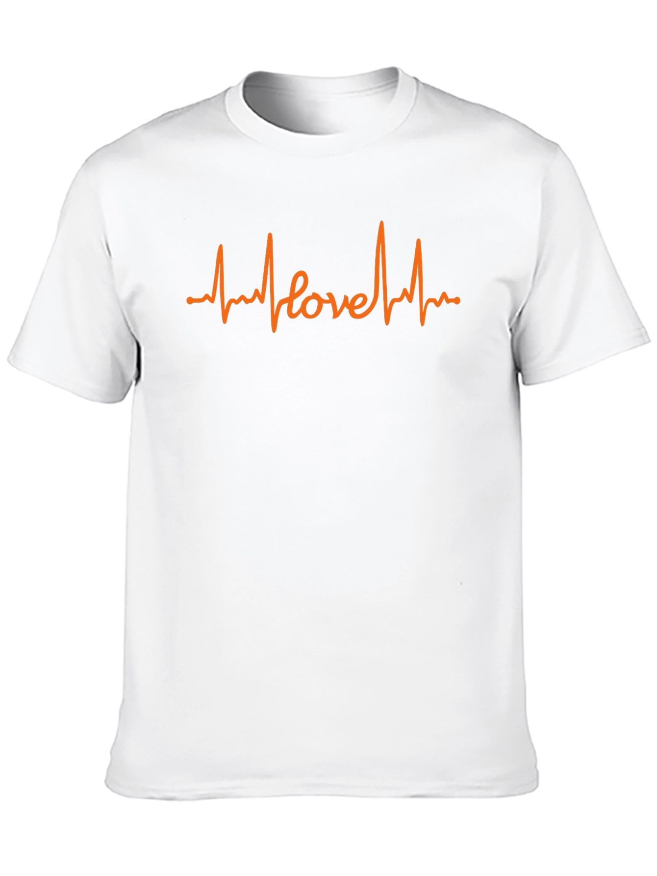 Love Heartbeat Graphic Tee - Stylish Comfort