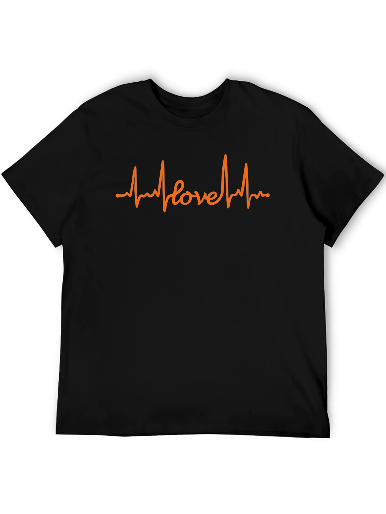Love Heartbeat Graphic Tee - Stylish Comfort