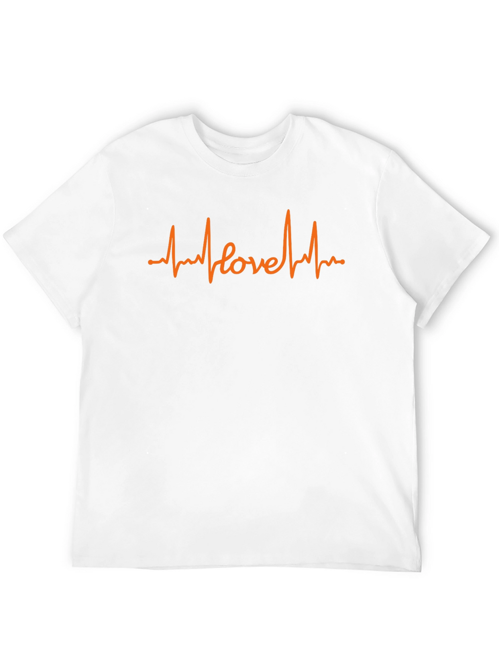 Love Heartbeat Graphic Tee - Stylish Comfort