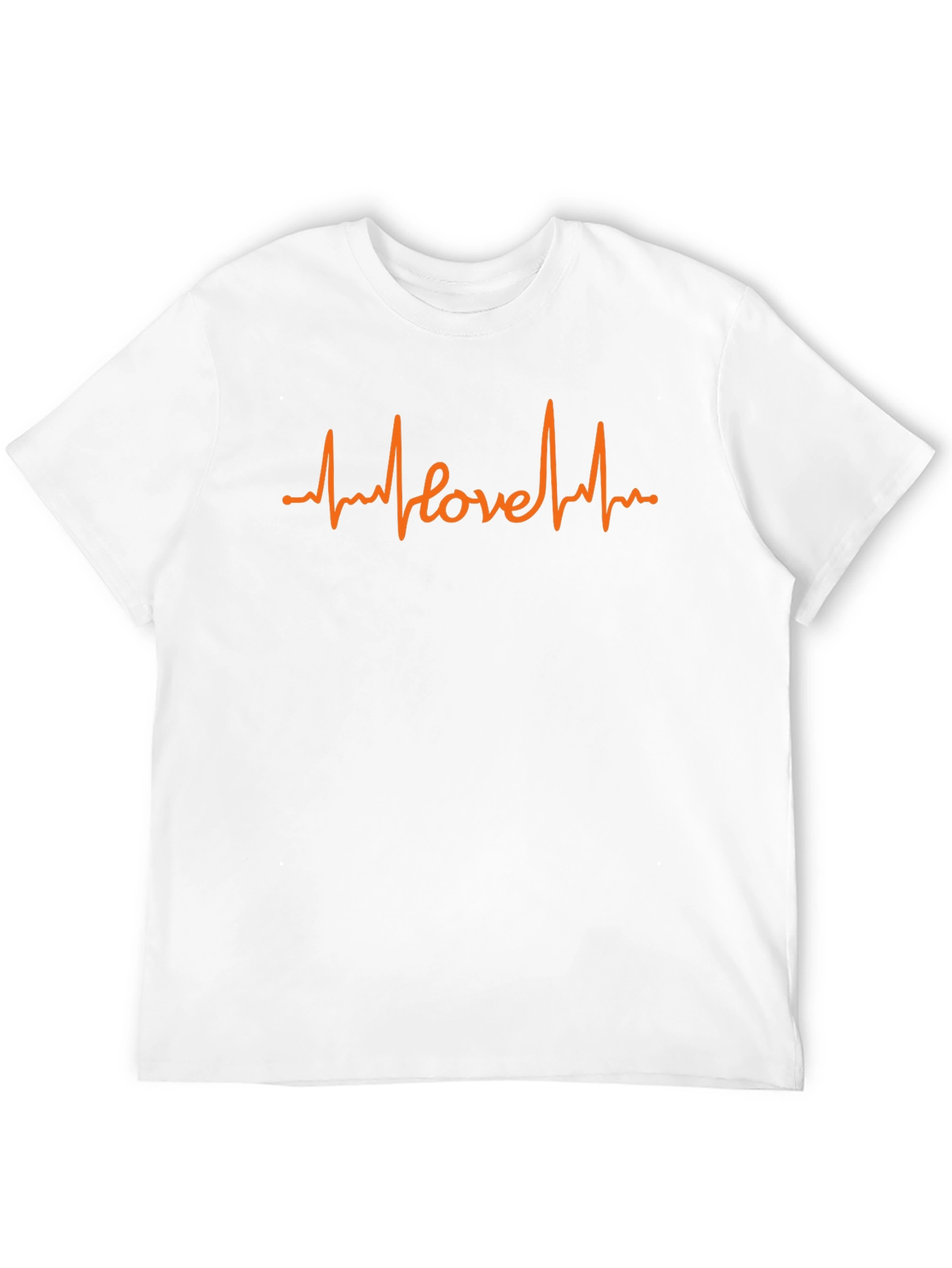 Love Heartbeat Graphic Tee - Stylish Comfort